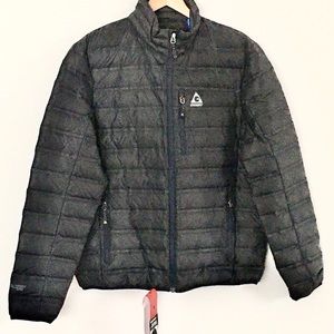 gerry men's heavy knit full zip fleece lined jacket